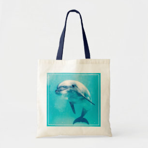 Undervattens- Bottlenosed delfin Tygkasse
