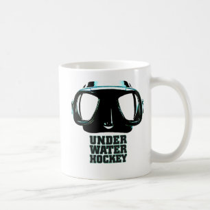Undervattens- mugg för hockeyklassikervit