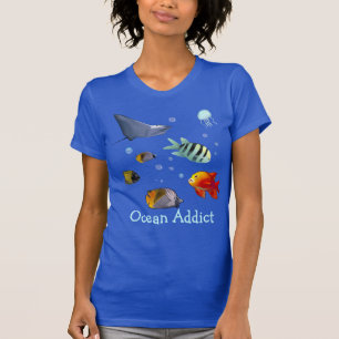 Undervattens- plats t shirt