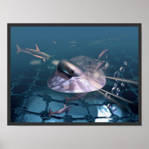 Undervattens- Poster