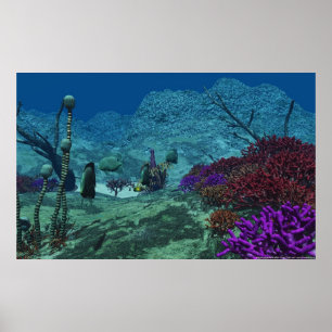 undervattens- poster