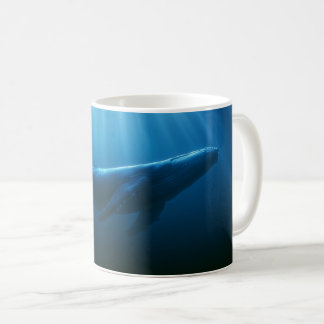 Undervattens puckelval kaffemugg