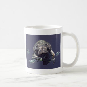 Undervattens- värld för Manatee Kaffemugg