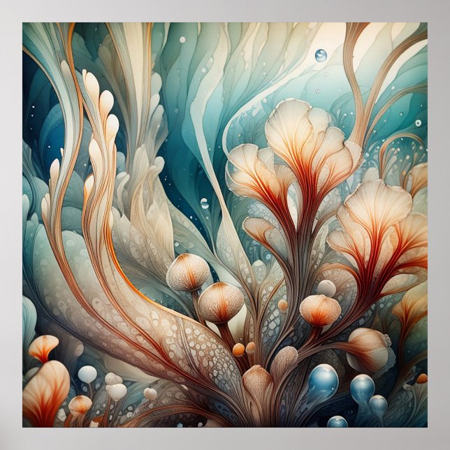 Undervattensart Poster (Framsidan)