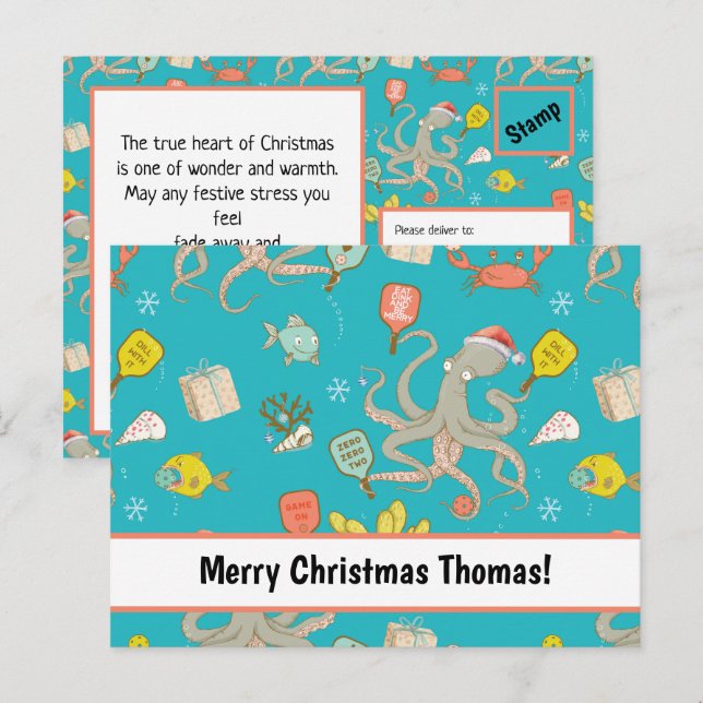 Undervattensbäcken, vaktkort vykort (Fram/baksida)