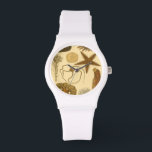 Undervattensbesättningar Armbandsur<br><div class="desc">Gå under vattnet för att utforska havet med alla dessa olika havslevande varelser. Denna vintage biet av konst är en perfekt som tillfogas varje älskare av anemon. Få din konst utskriven idag på din produkt.</div>