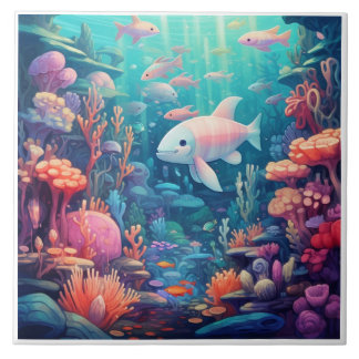 Undervattensbrickor Kakelplatta