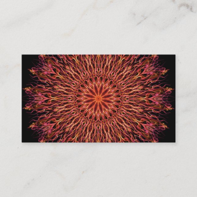 Undervattensbrödkaleidoskop Visitkort (Framsida)