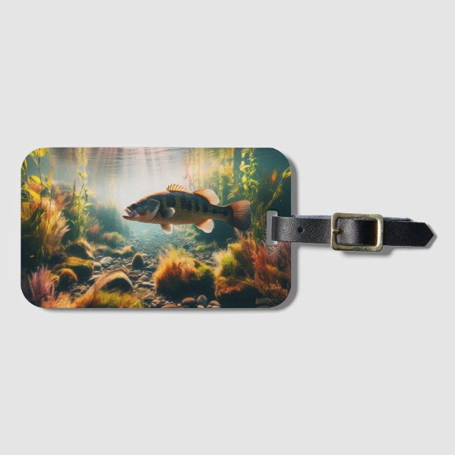 Undervattensbrunnar i stora munbassänger bagagebricka (Framsida horisontal)