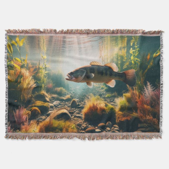 Undervattensbrunnar i stora munbassänger filt (Framsidan)