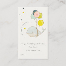 Undervattensbubblor av ballong av valsälskena Raff Tilläggskort