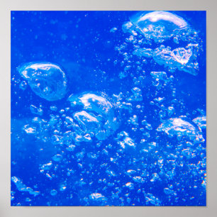 Undervattensbubblor Poster