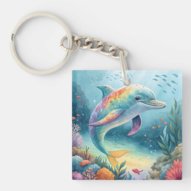 Undervattensdelfin (Framsidan)