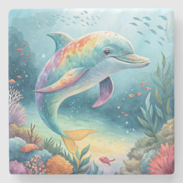 Undervattensdelfin Stenunderlägg