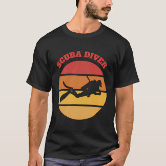 Undervattensdjup i dykarhavet t shirt