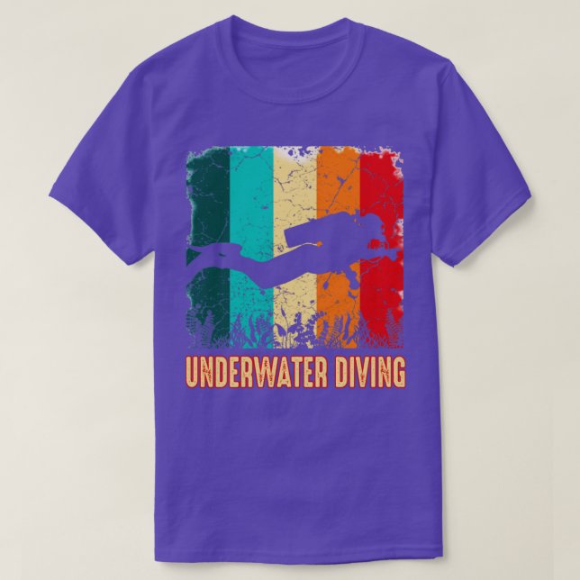 Undervattensdykning T Shirt (Design framsida)