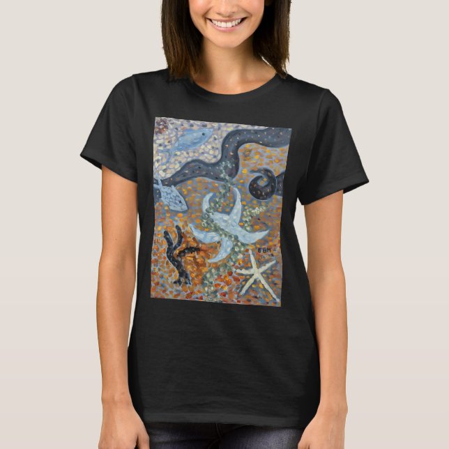 Undervattensfantasi T Shirt (Framsida)