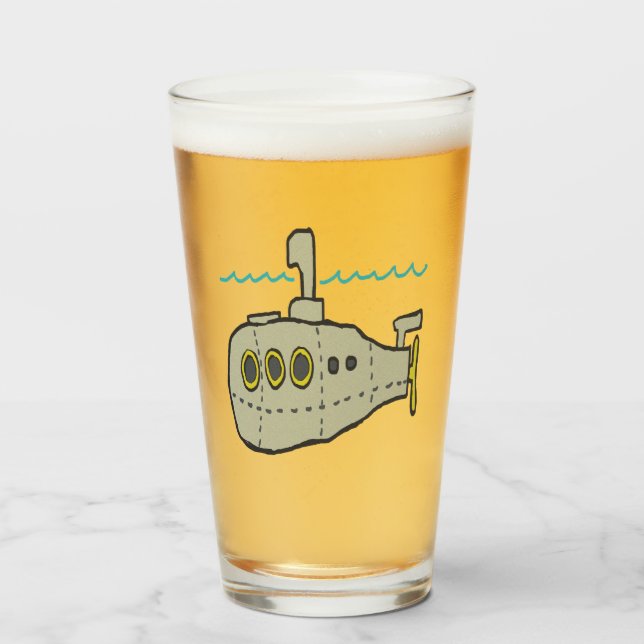 Undervattensfartyg Glaskopp (Framsida fylld)