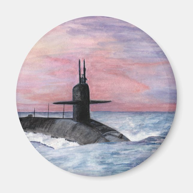 Undervattensfartyg i Ohio-klassen Magnet (Framsidan)