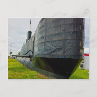 Undervattensfartyg Vykort