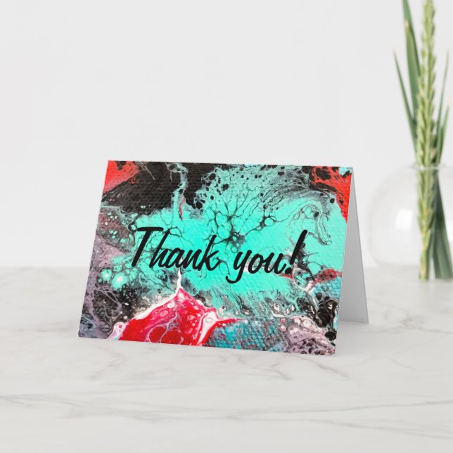 "Undervattensfisk flora och lekande fauna" Tack Kort (Framsida)