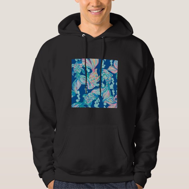 Undervattensfisk Hoodie (Framsida)