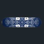Undervattensfiskdesign med blå bakgrund skateboard bräda 20,5 cm<br><div class="desc">Ett möte mellan fiskarnas sinnen visar en undervattensscen som är komplett med segelceller på blå bakgrund. En underbar gåva till en ichyolog eller någon som kärlek kan se fisk som har en simma!</div>