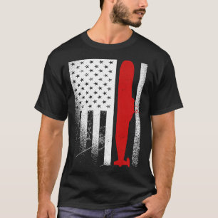 Undervattensgåva från USA flagga till ubåtar T Shirt