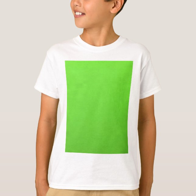 undervattensgrönt kalk t shirt (Framsida)