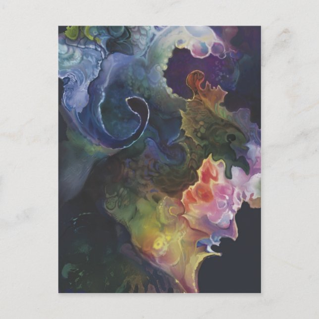 Undervattenskål*** Vykort (Framsida)