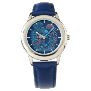 Undervattenskorallrev Armbandsur
