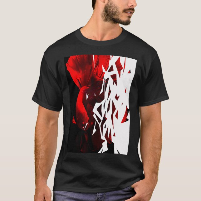 Undervattenskorallrev T Shirt (Framsida)