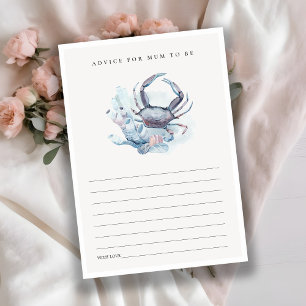 Undervattenskräfta Korall Tips för Mamma Baby Show Tilläggskort