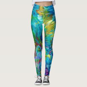 Undervattensmagasin Färg Leggings