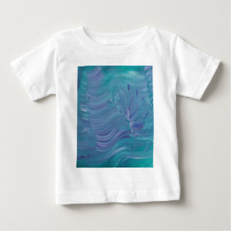 Undervattensmagi Unik Färgrik Abstrakt Konst T Shirt