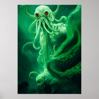 Undervattensmöten med Cthulhu Poster