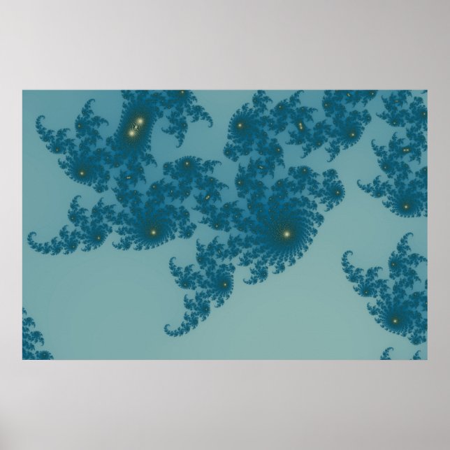 Undervattensormbunksaffisch Poster (Framsidan)