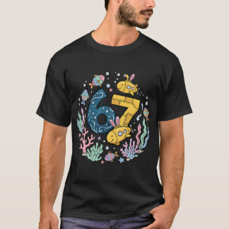 Undervattenspåsk 67 Kanin Ubåt Äventyr T Shirt