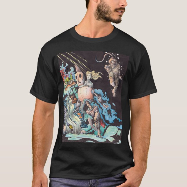 Undervattensräddning T Shirt (Framsida)