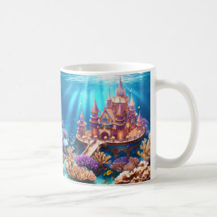 Undervattensrealmens slott kaffemugg