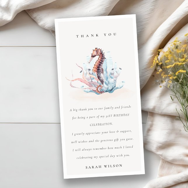 Undervattenssjöhästen Sjögräs korall vid alla åldr Tack Kort (Skapare uppladdad)