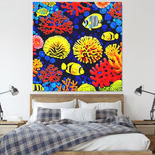 Undervattensskydd Life BrightStor-design Canvastryck