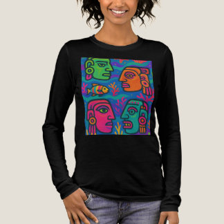 Undervattensstammen Ansikte - Neon Oceanen-Tanktop T Shirt