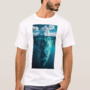 Undervattensunderland Wonderland - Iceberg Photogr T Shirt