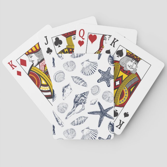 Undervattensvarelser Casinokort (Baksidan)