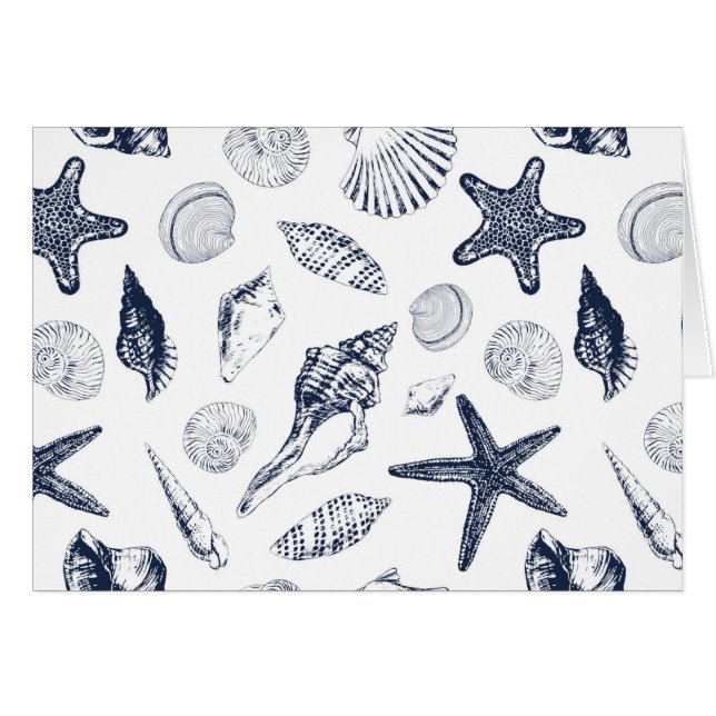 Undervattensvarelser Hälsningskort (Framsidan Horizontal)