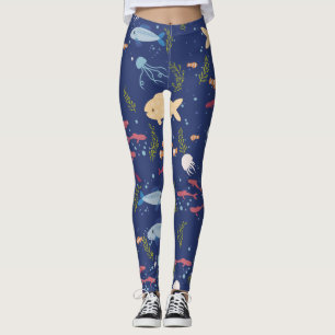 Undervattensvärlden Leggings