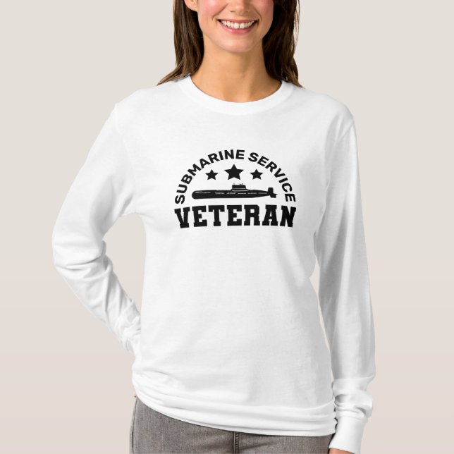 Undervattensveterinär - militär design t shirt (Framsida)