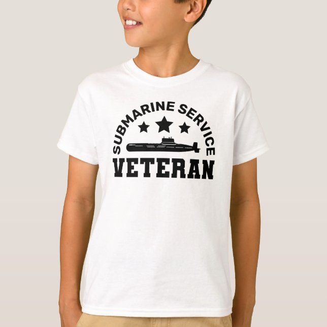 Undervattensveterinär - militär design t shirt (Framsida)