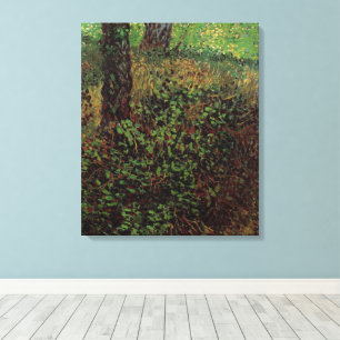 Undervegetation av Vincent van Gogh Canvastryck